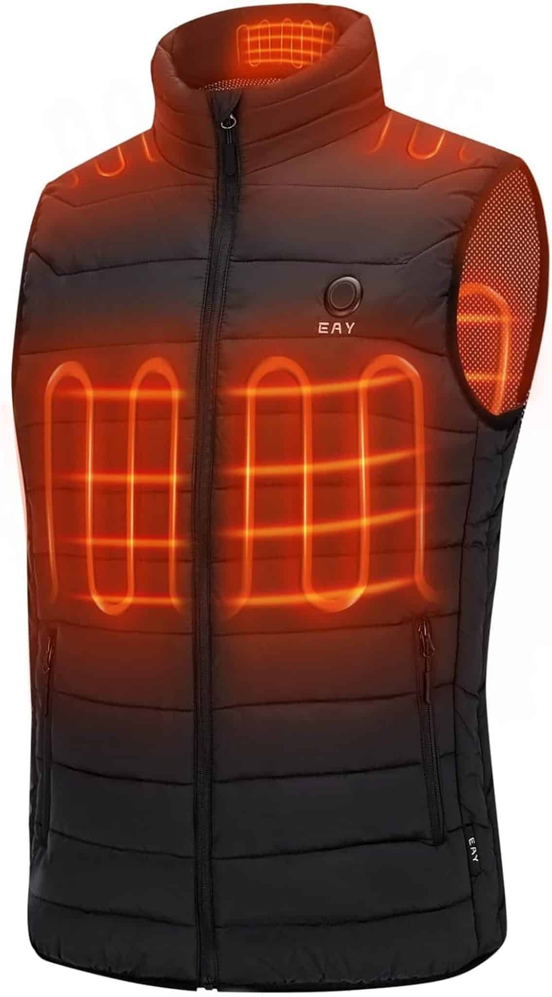 Test du gilet chauffant EAY : confort et chaleur en version rechargeable