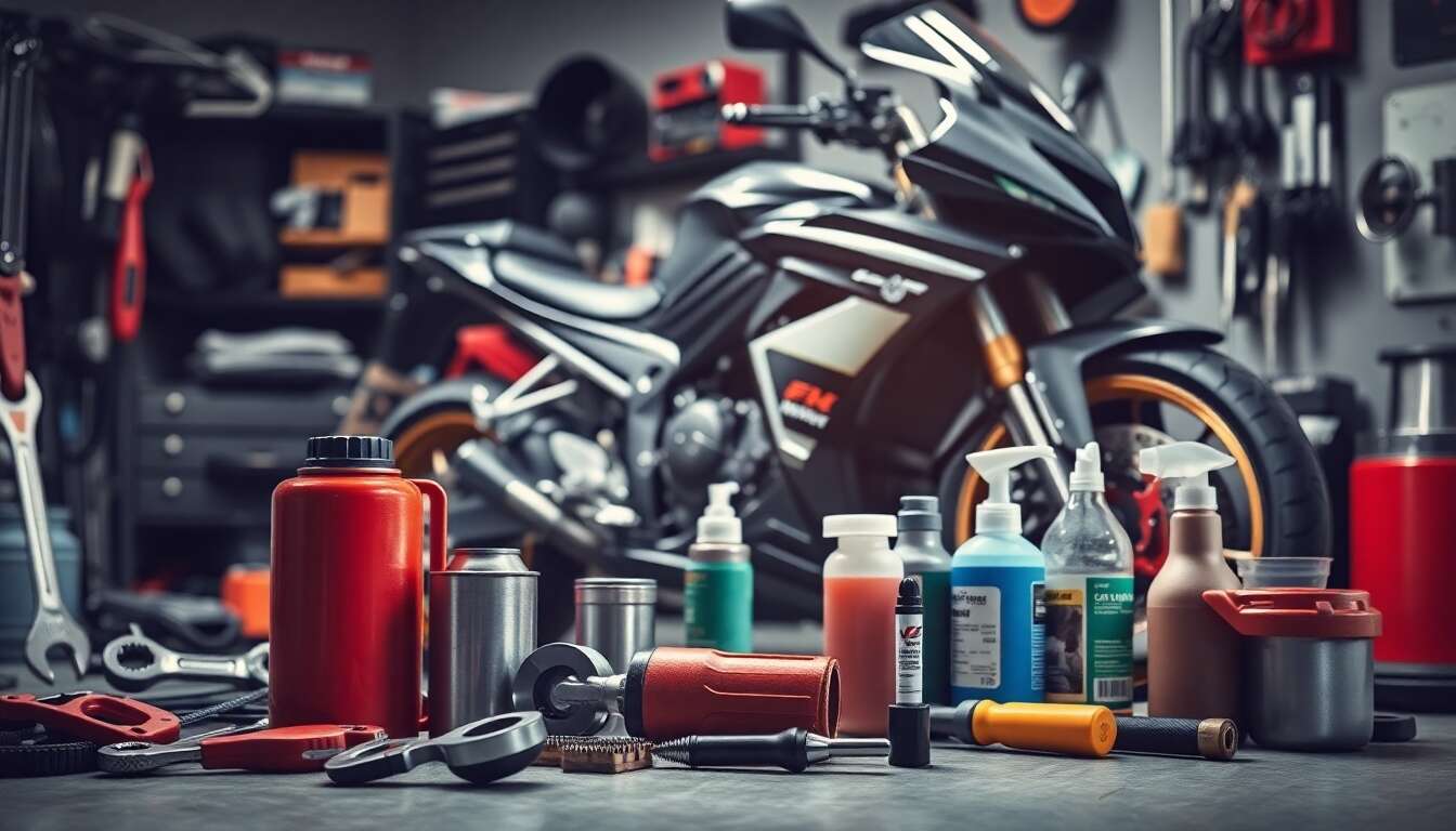 Outils indispensables pour l'entretien des équipements moto