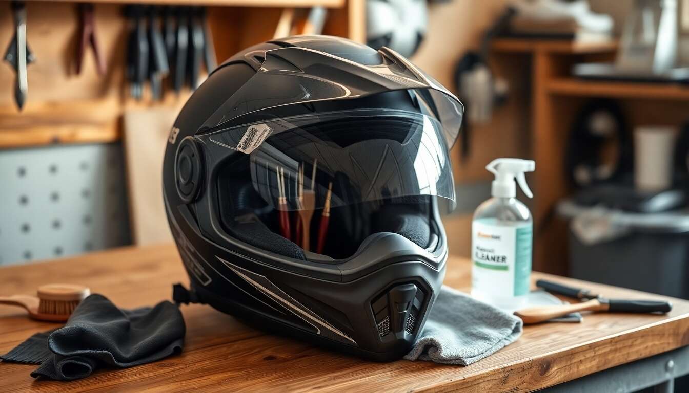 Entretien et nettoyage de votre casque aventure