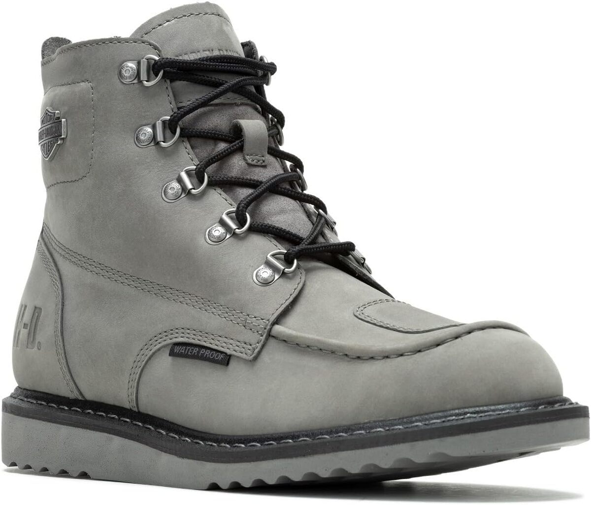 Test des bottes de moto Harley-Davidson pour homme en gris taille 42