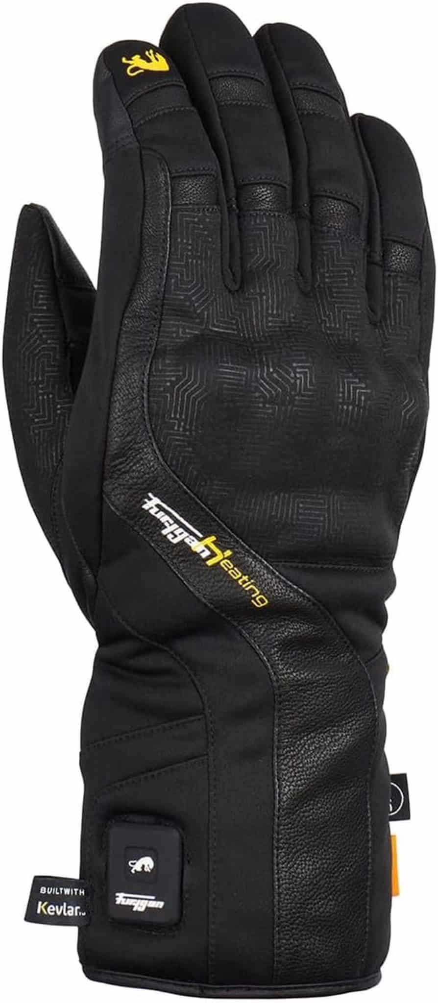 Test des gants de moto chauffants Furygan Heat Built with Kevlar® (Black, 3XL)