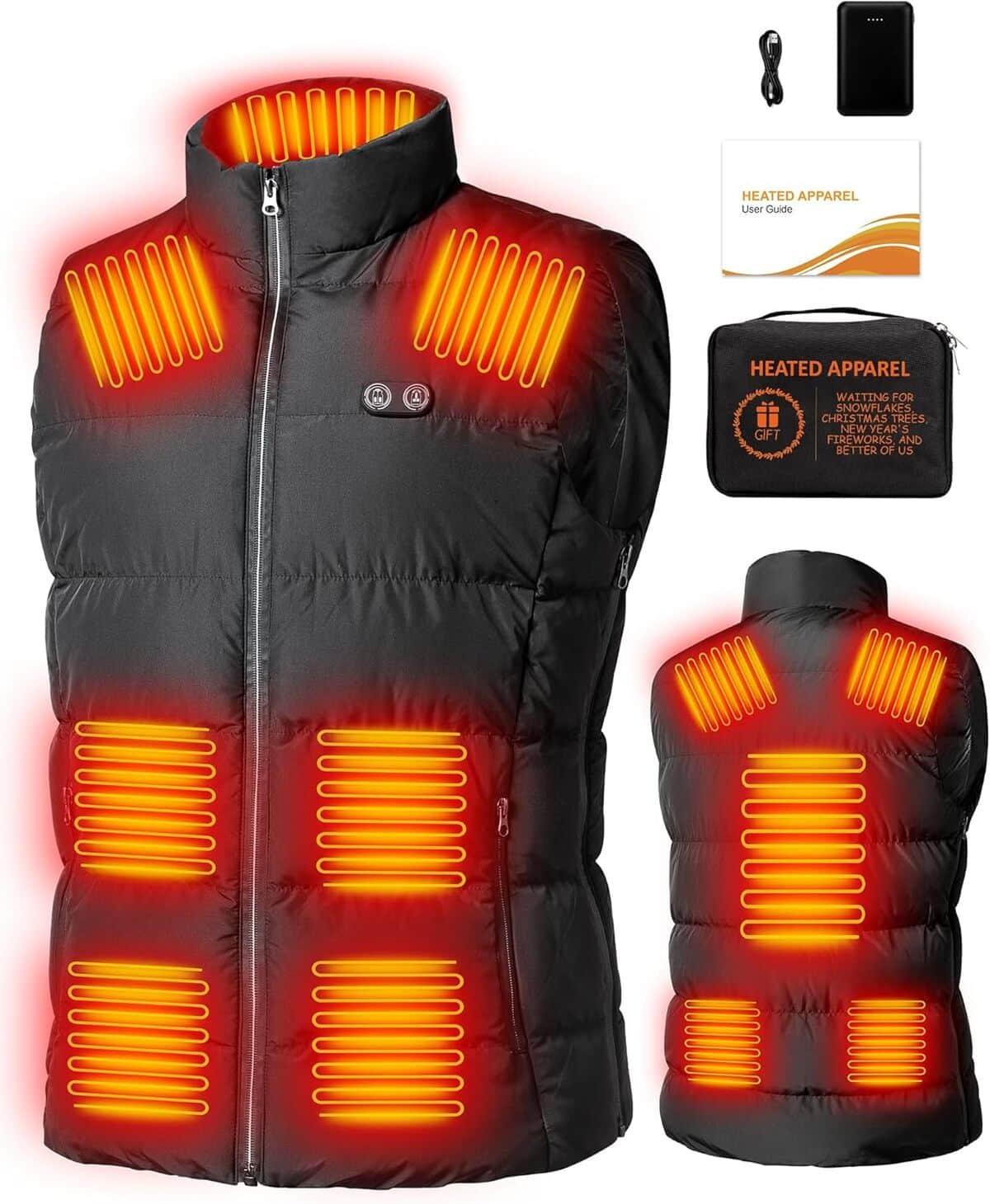 Test du gilet chauffant TOPVETSAMC pour homme avec batterie intégrée