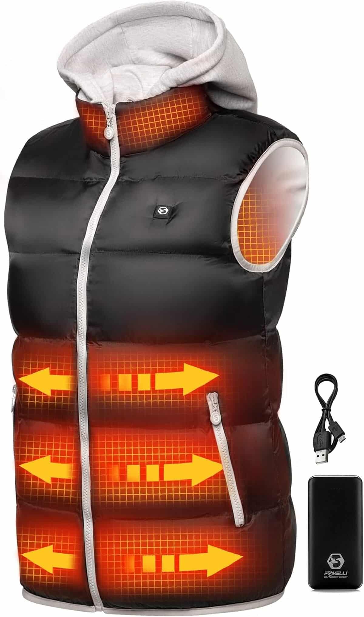 Test Foxelli : gilet chauffant pour femme avec batterie incluse