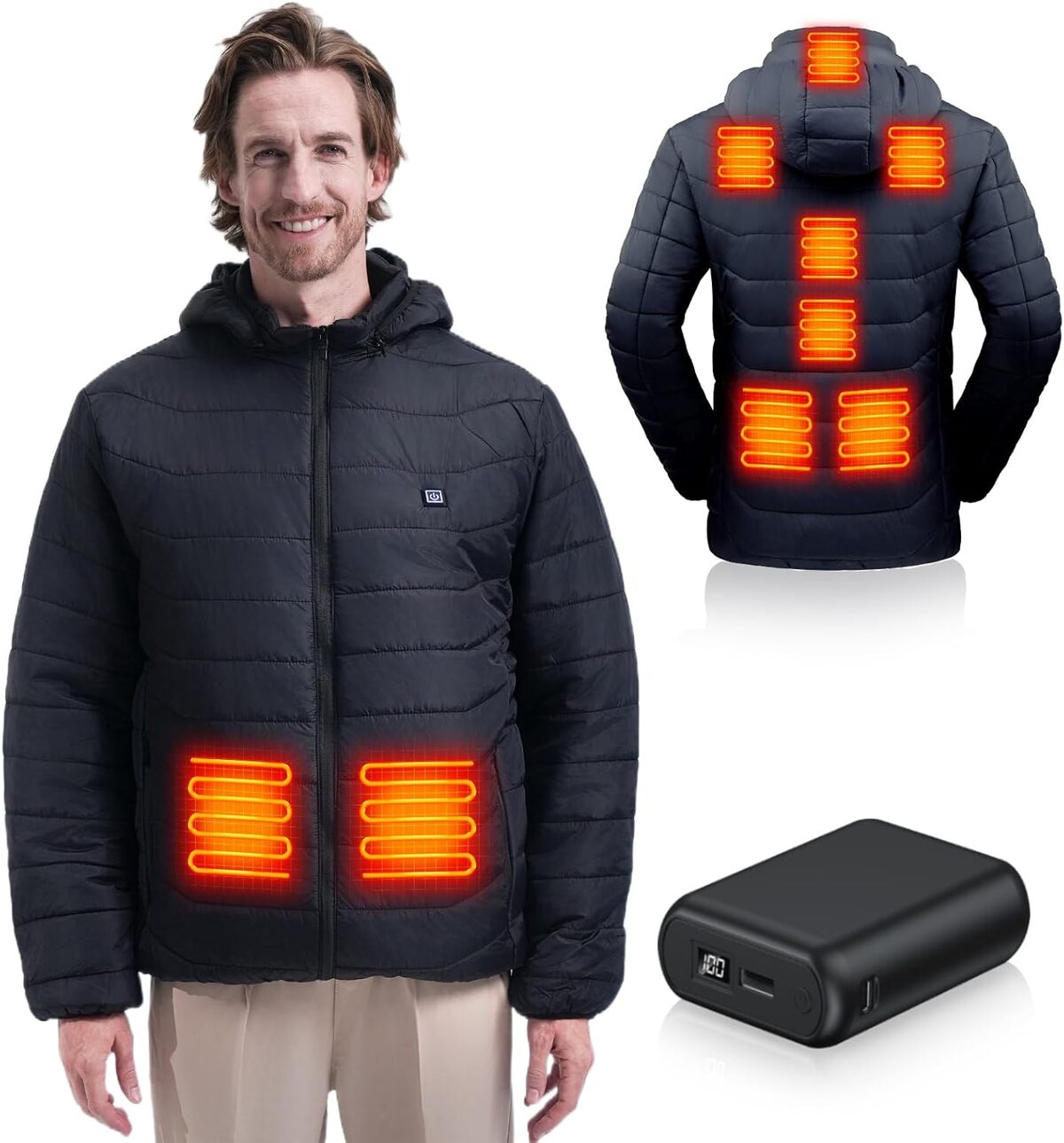 Test : veste chauffante Molifen pour homme taille XL