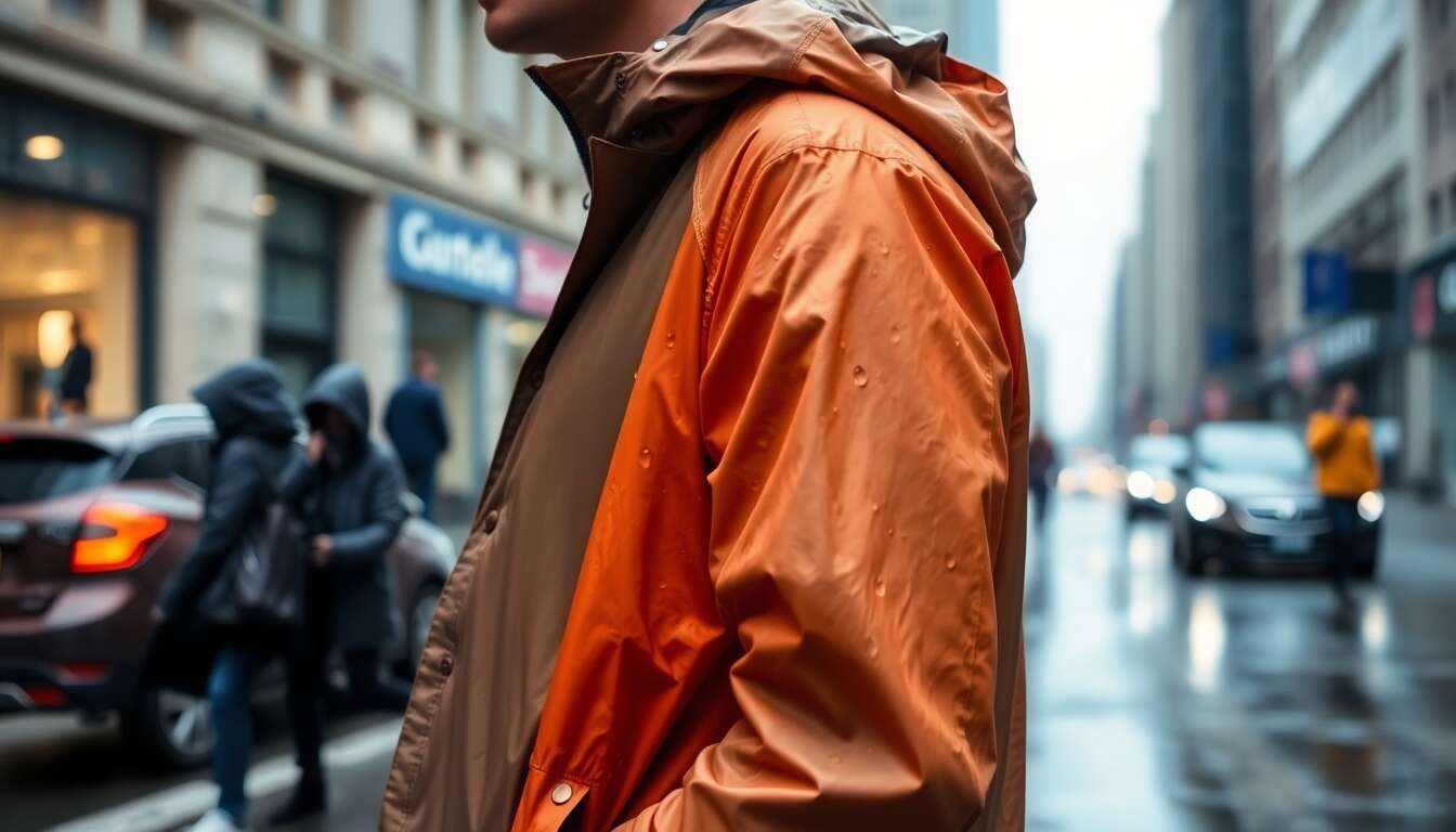Différences entre blouserie coupe-vent et imperméable : usages adaptés
