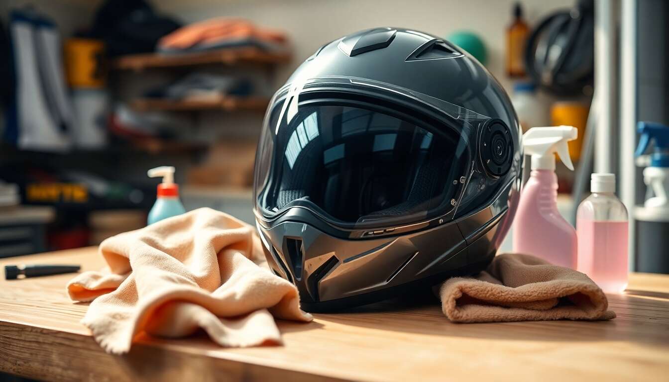Protéger la visière de son casque contre les rayures