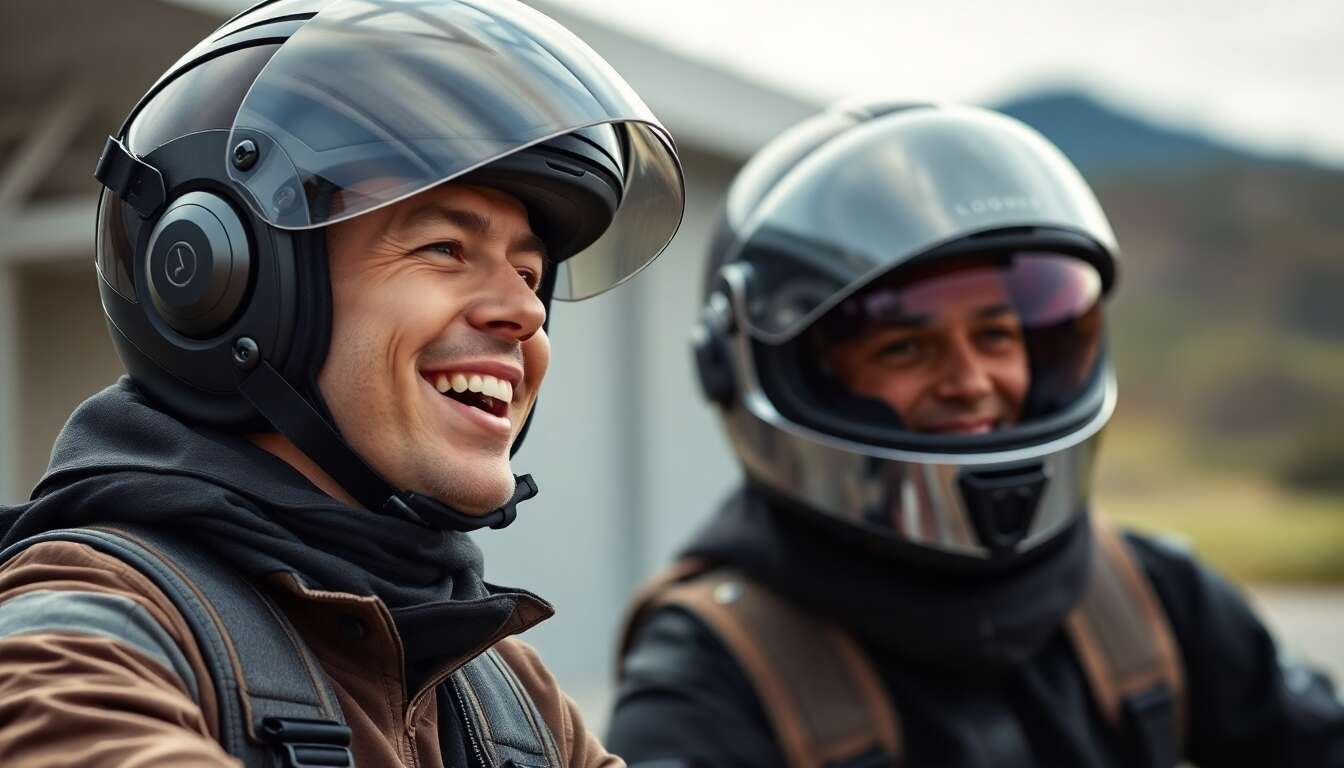 Différences entre casques modulables et jets