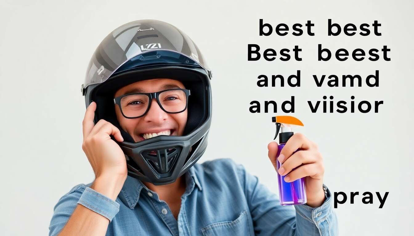 Meilleurs sprays nettoyants pour casques et visières
