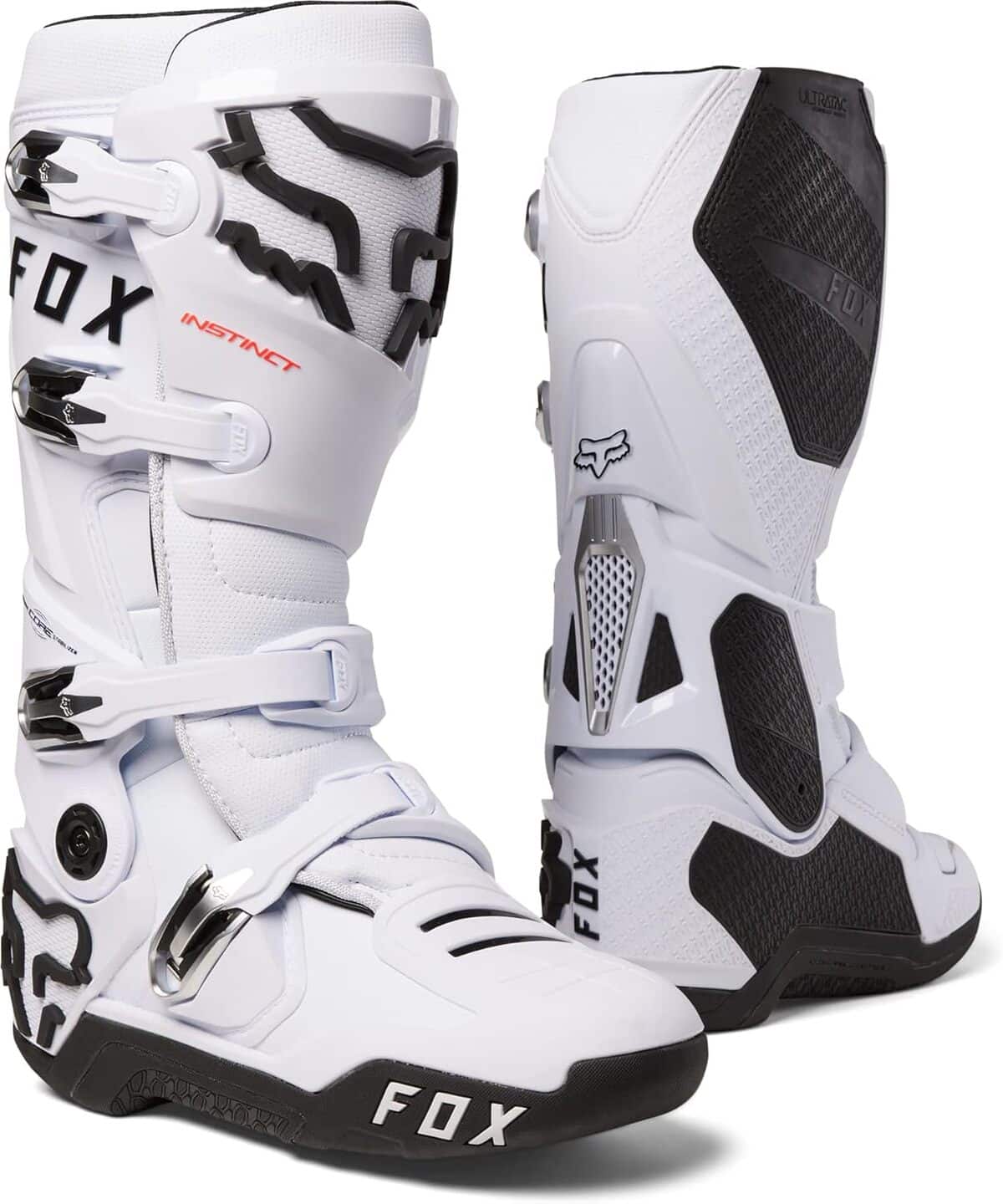 Test des bottes de motocross Fox Racing Instinct, blanc 11, 5