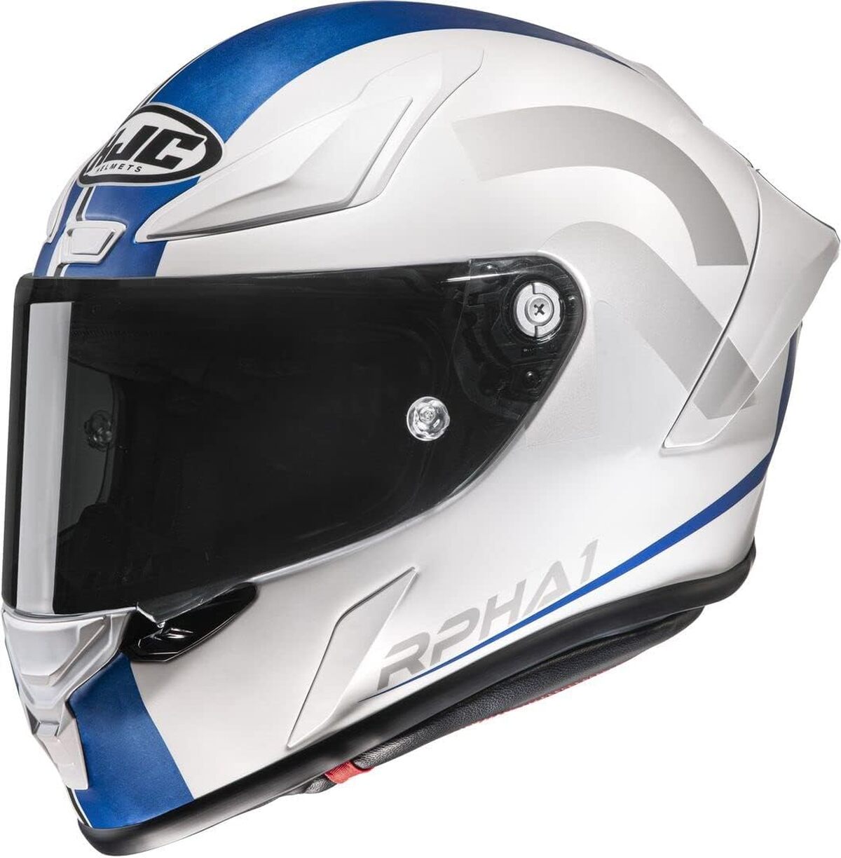 Test du casque moto intégral HJC RPHA1 SENIN Blanc/Bleu MC2SF, xXS