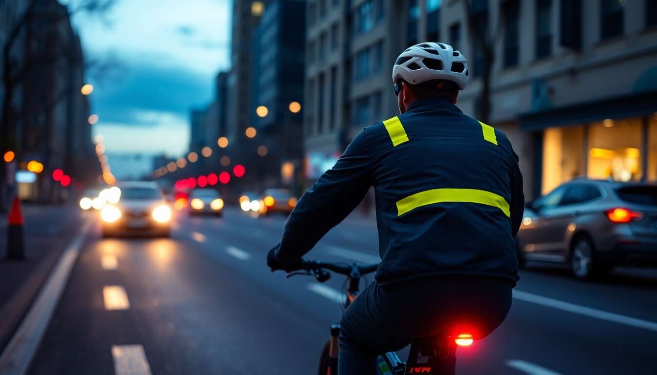 Rouler en toute sécurité : l'importance des bandes fluorescentes
