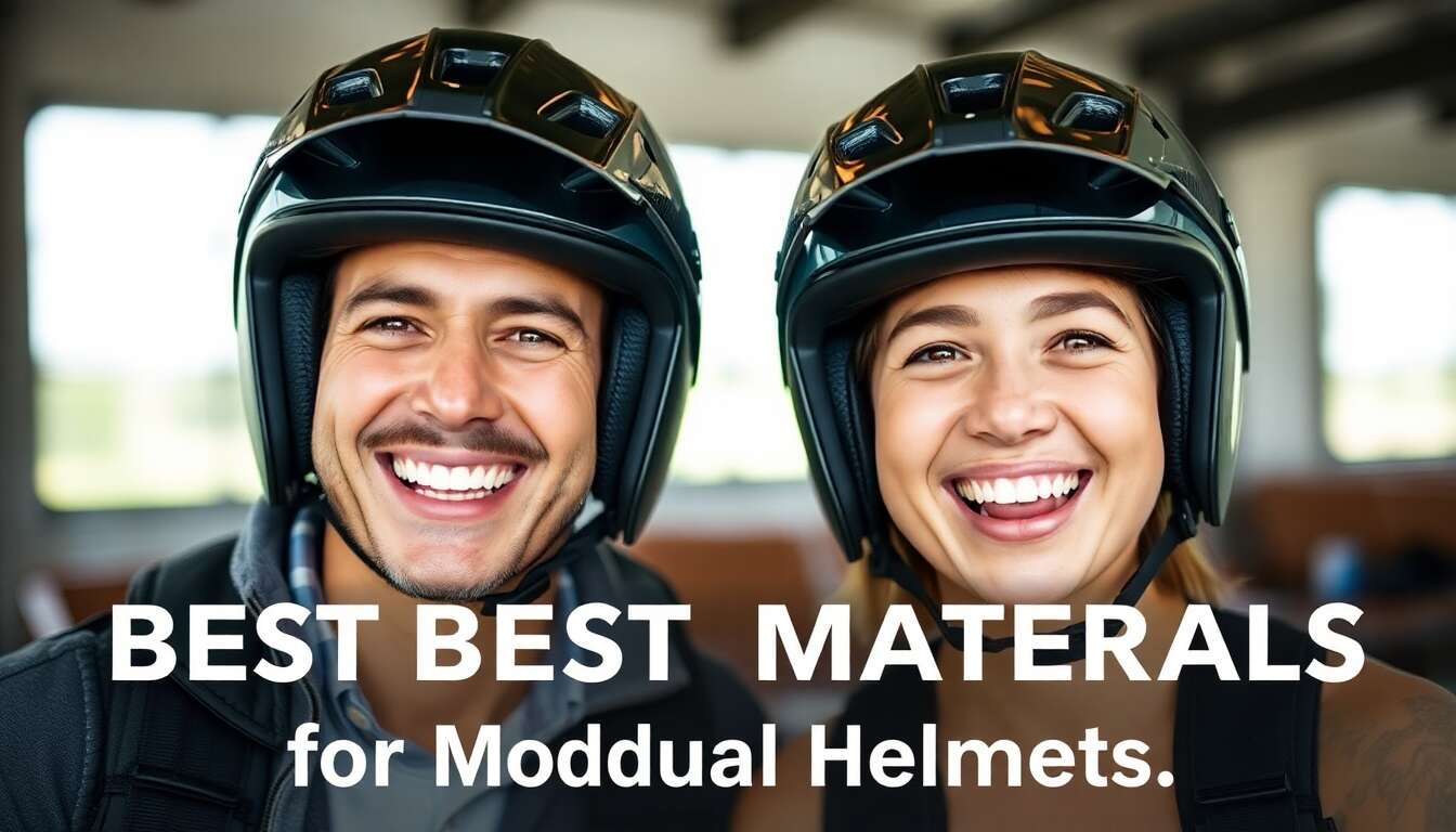 Découverte des meilleurs matériaux pour casques modulables