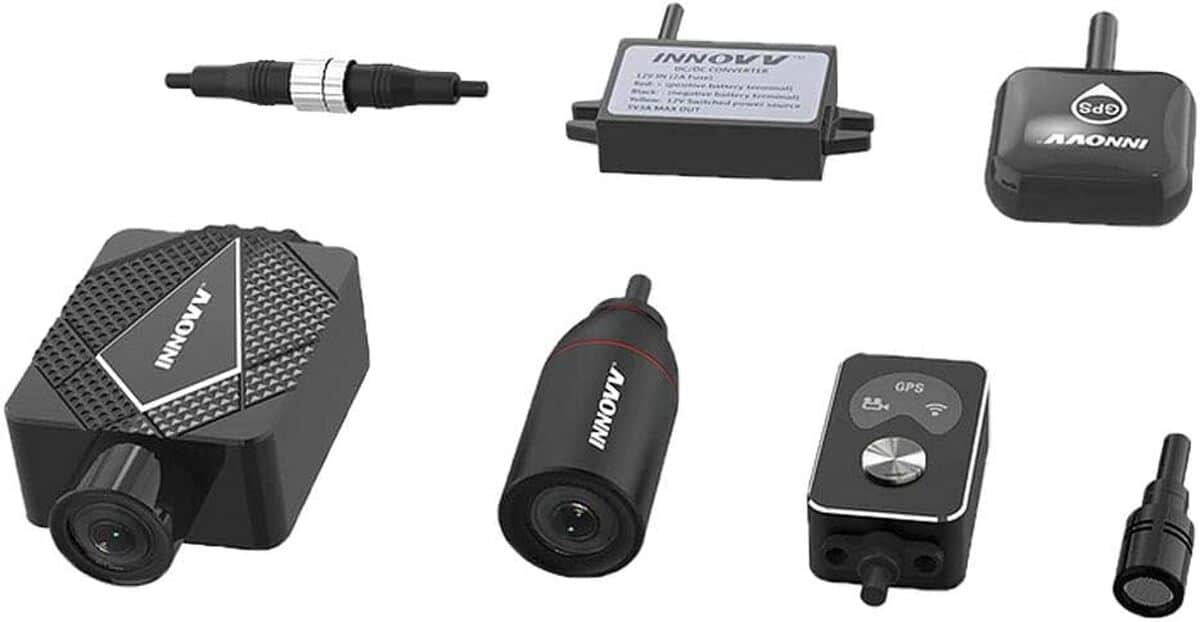 Test de l'enregistreur vidéo moto Innovv K5 avec 2 caméras