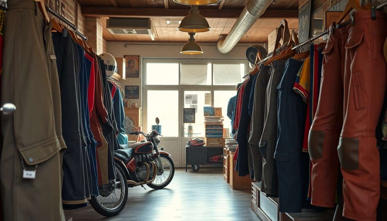 Focus historique : évolution des pantalons moto au fil des décennies