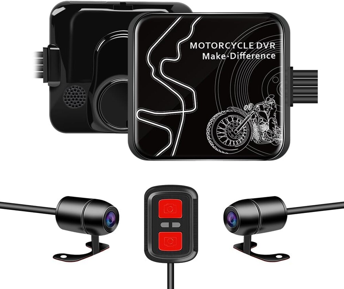 Test de la dashcam moto VSYSTO dual WiFi 1080P