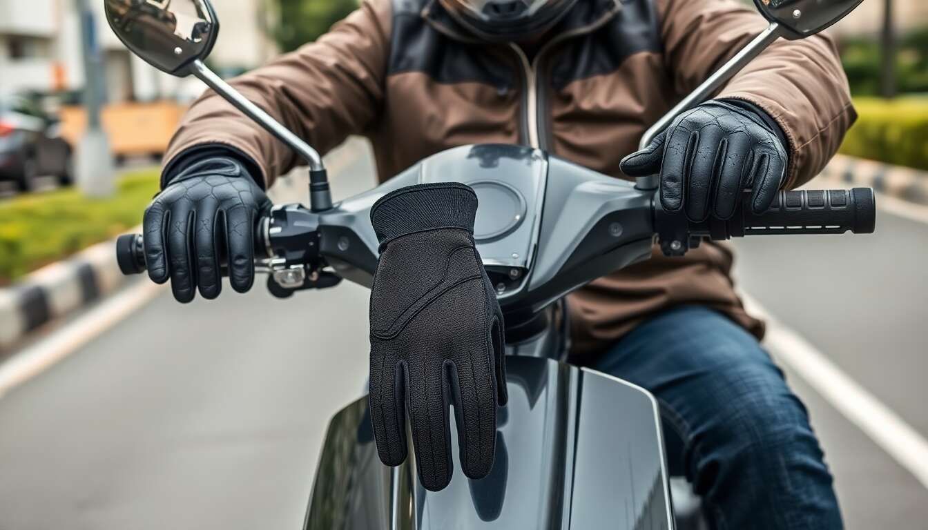 Différencier les différentes protections des gants scooter
