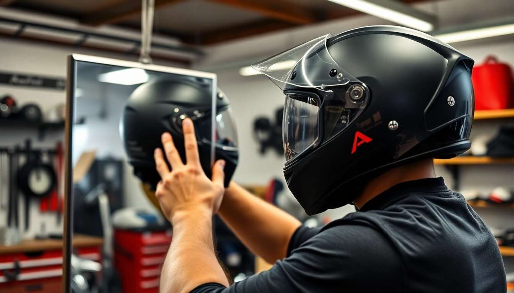 Comment ajuster son casque moto modulable correctement