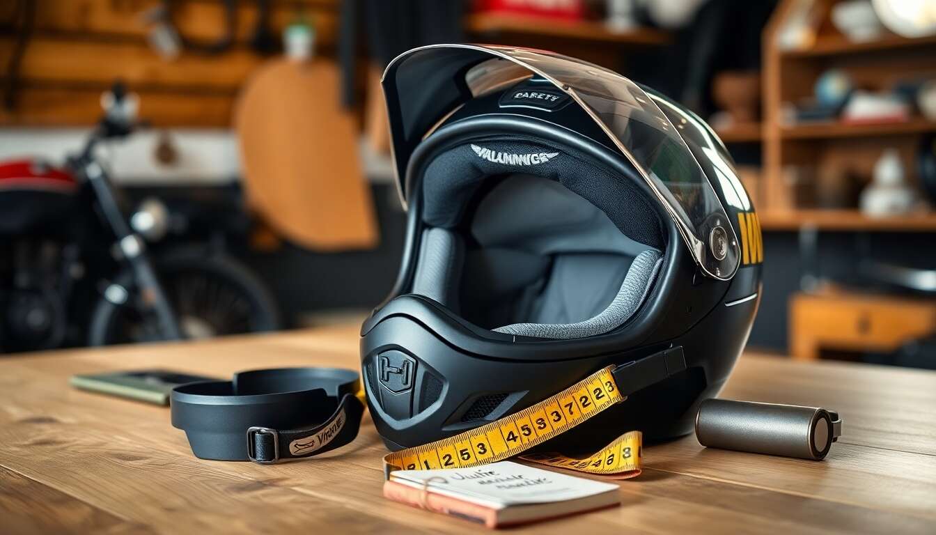 Choisir la bonne taille de casque moto