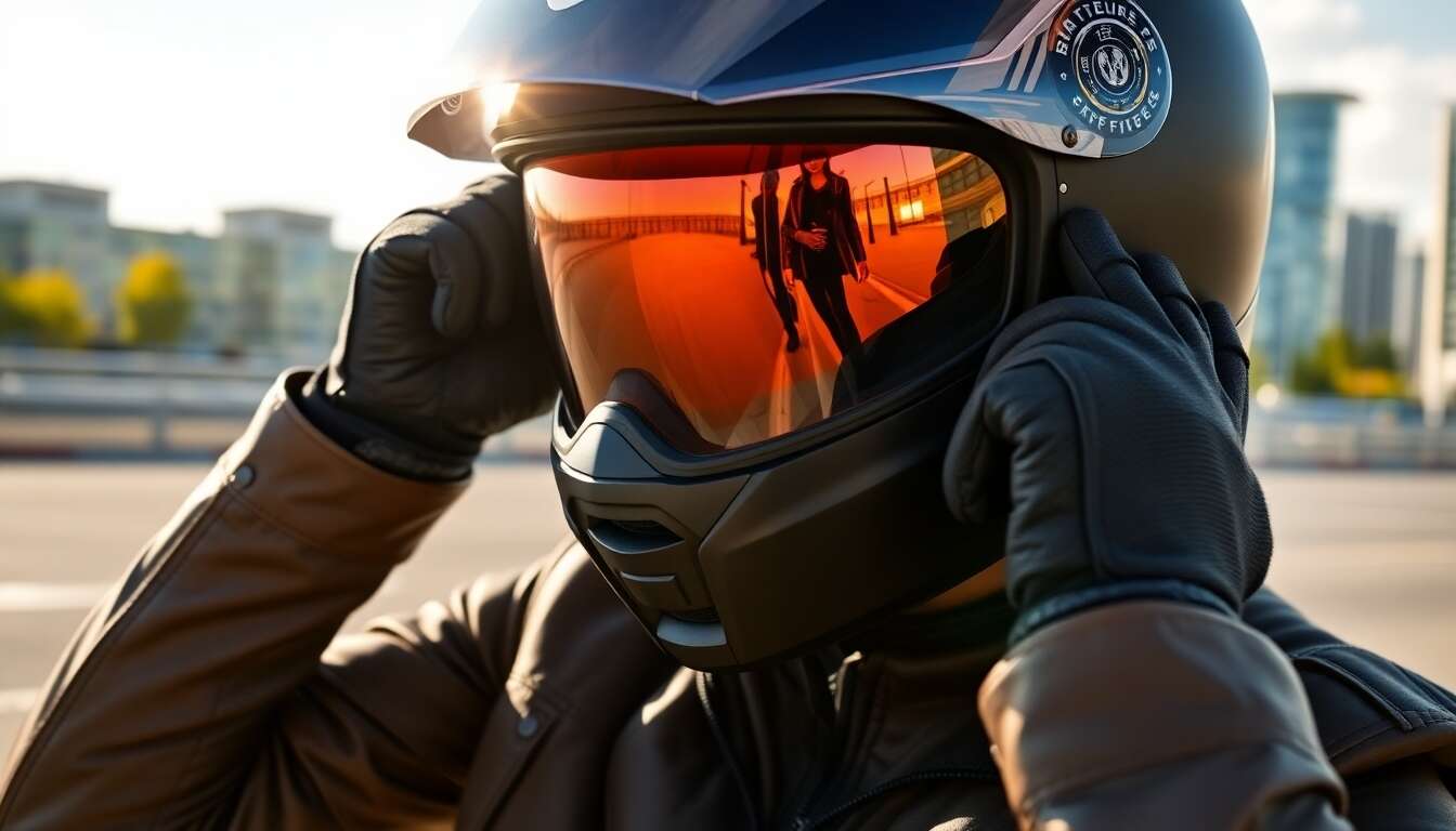 Ajuster son casque moto : &eacute;tapes cl&eacute;s