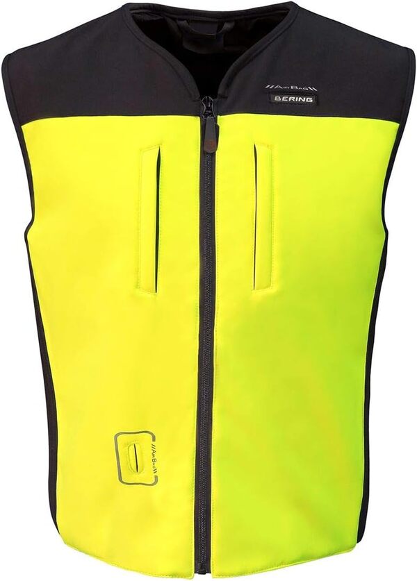 Bering Gilet Airbag C-PROTECT AIR, Noir Fluo Taille XL/XXL/XXXL