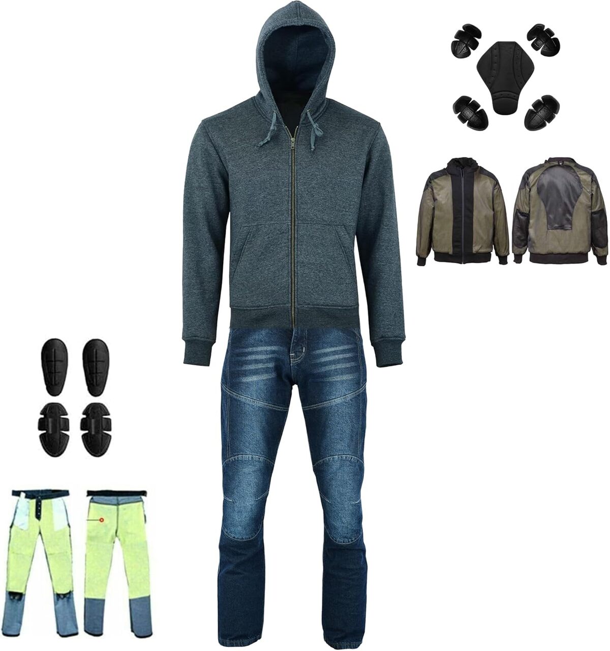 Test : combinaison de moto imperméable homme XXL