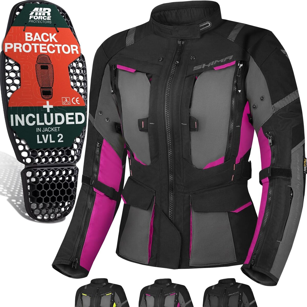 Test du blouson moto Shima Hero 2.0 femme