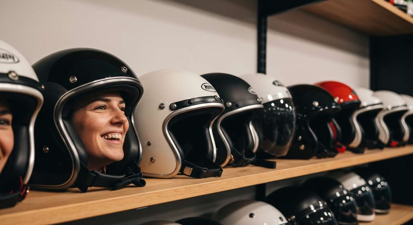 L'évolution du style des casques jets au fil des ans