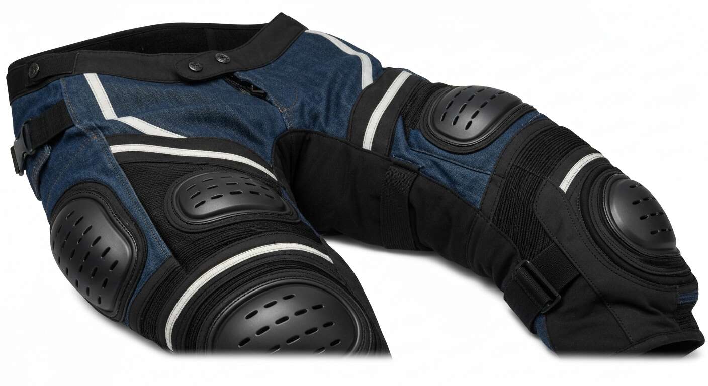 Zoom sur les matériaux clés des pantalons moto renforcés