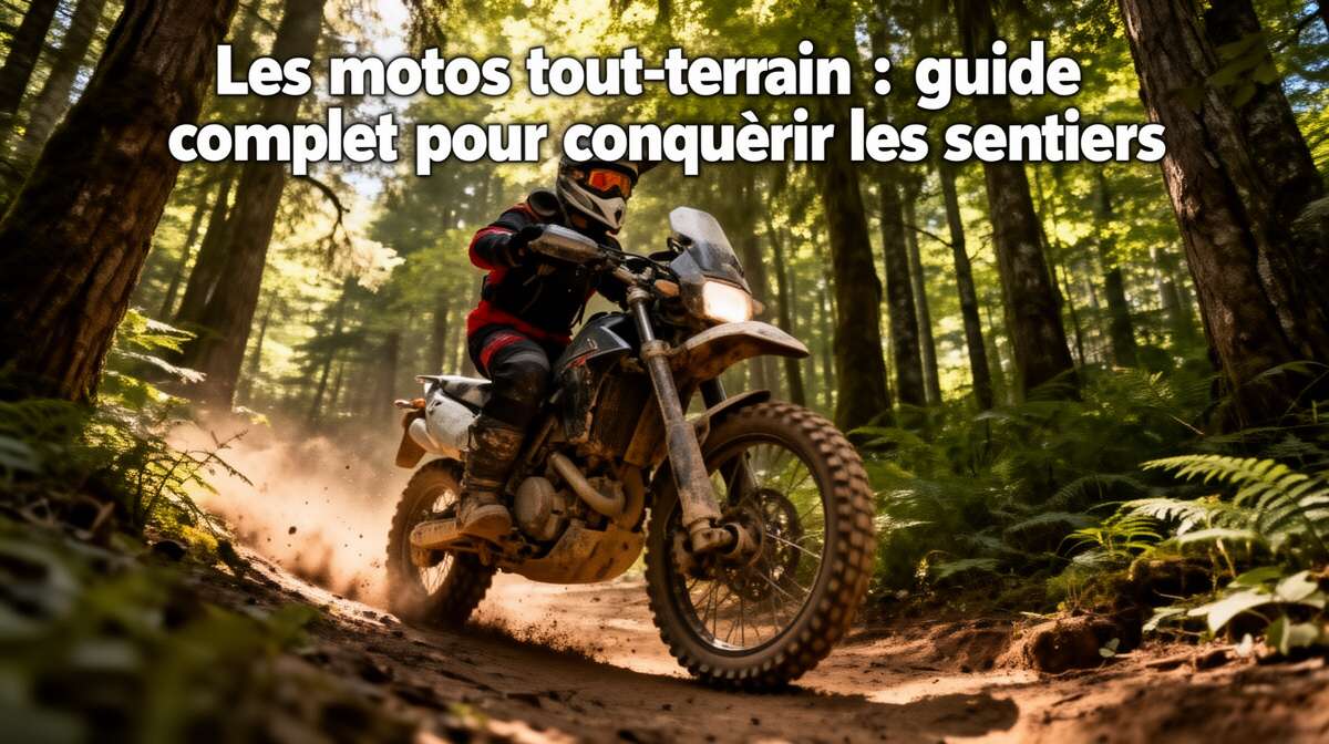 Les motos tout-terrain : conqu&eacute;rir les sentiers