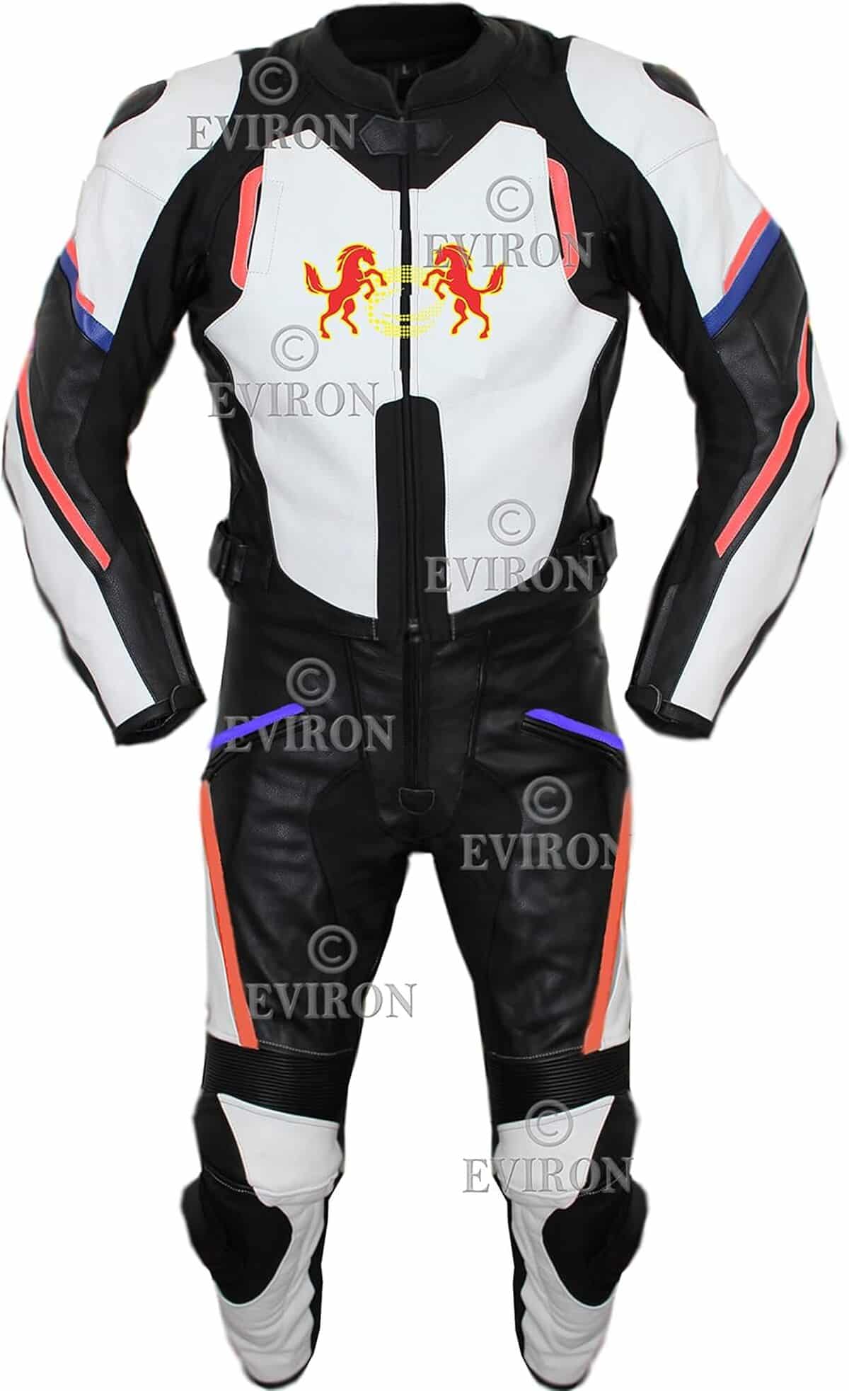 Test de la combinaison Redbull moto en cuir 2 pièces