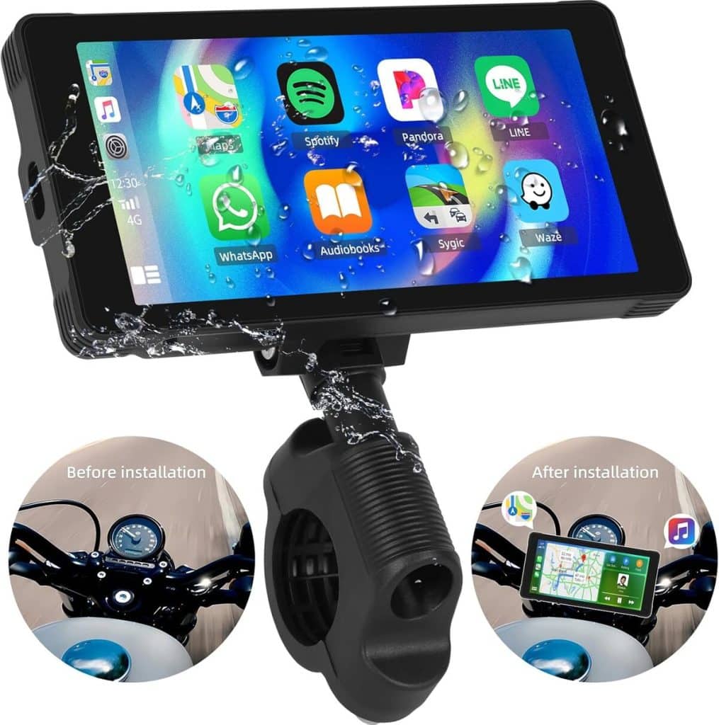 Test : écran tactile OiLiehu pour moto, étanche et performant