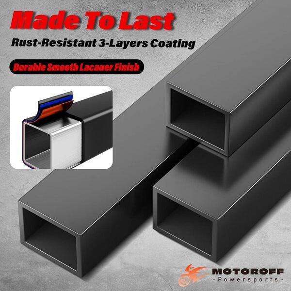 MOTOROFF Cric élévateur pour Moto Tout-Terrain en Alliage d'aluminium réglable en Hauteur