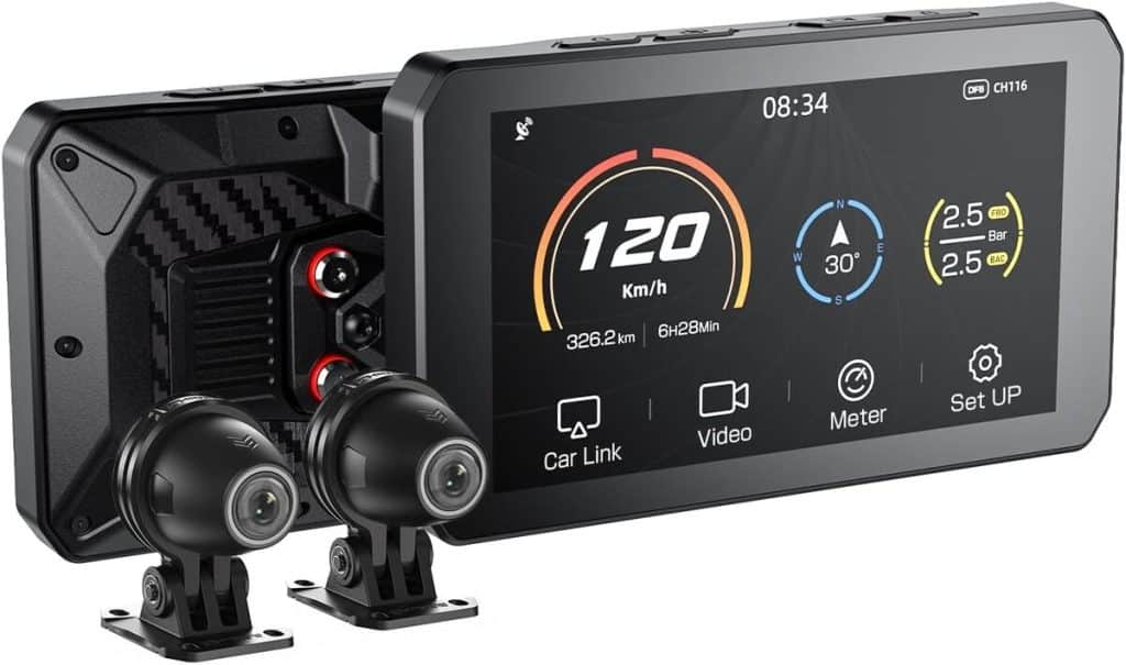 Test du CHIGEE AIO-5 Lite : gPS moto performant et étanche