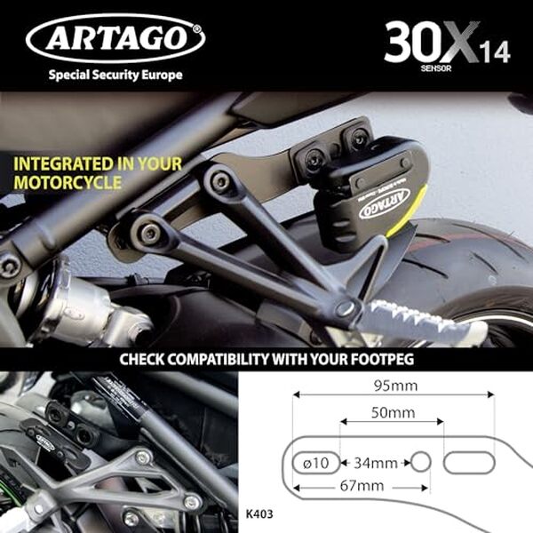 Découvrez notre avis sur le pack antivol Artago 30X2 : une solution de haute sécurité pour protéger efficacement votre Yamaha MT-07 ou Tracer 700 contre le vol.