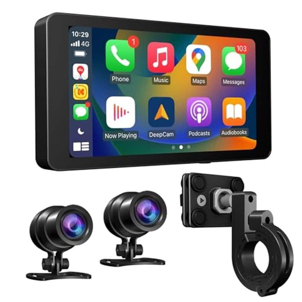 Test : caméra de tableau de bord DeepMoto pour moto