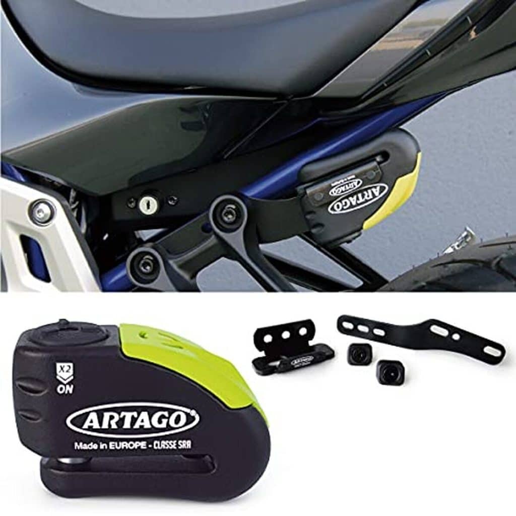 Test du pack antivol Artago 30X2 : haute sécurité pour Yamaha MT-07 et Tracer 700