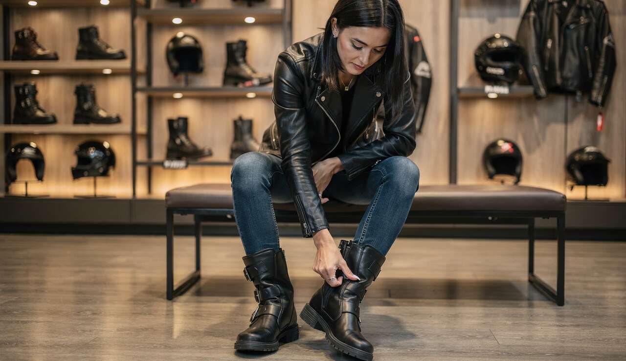 Chaussures moto pour femme : comment bien choisir ses équipements