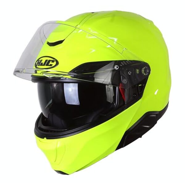 Découvrez notre avis complet sur le casque modulable HJC RPHA91 uni vert fluo : confort, sécurité et design au rendez-vous pour une expérience de conduite unique.
