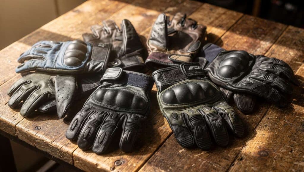 Top marques de gants moto pour débutant