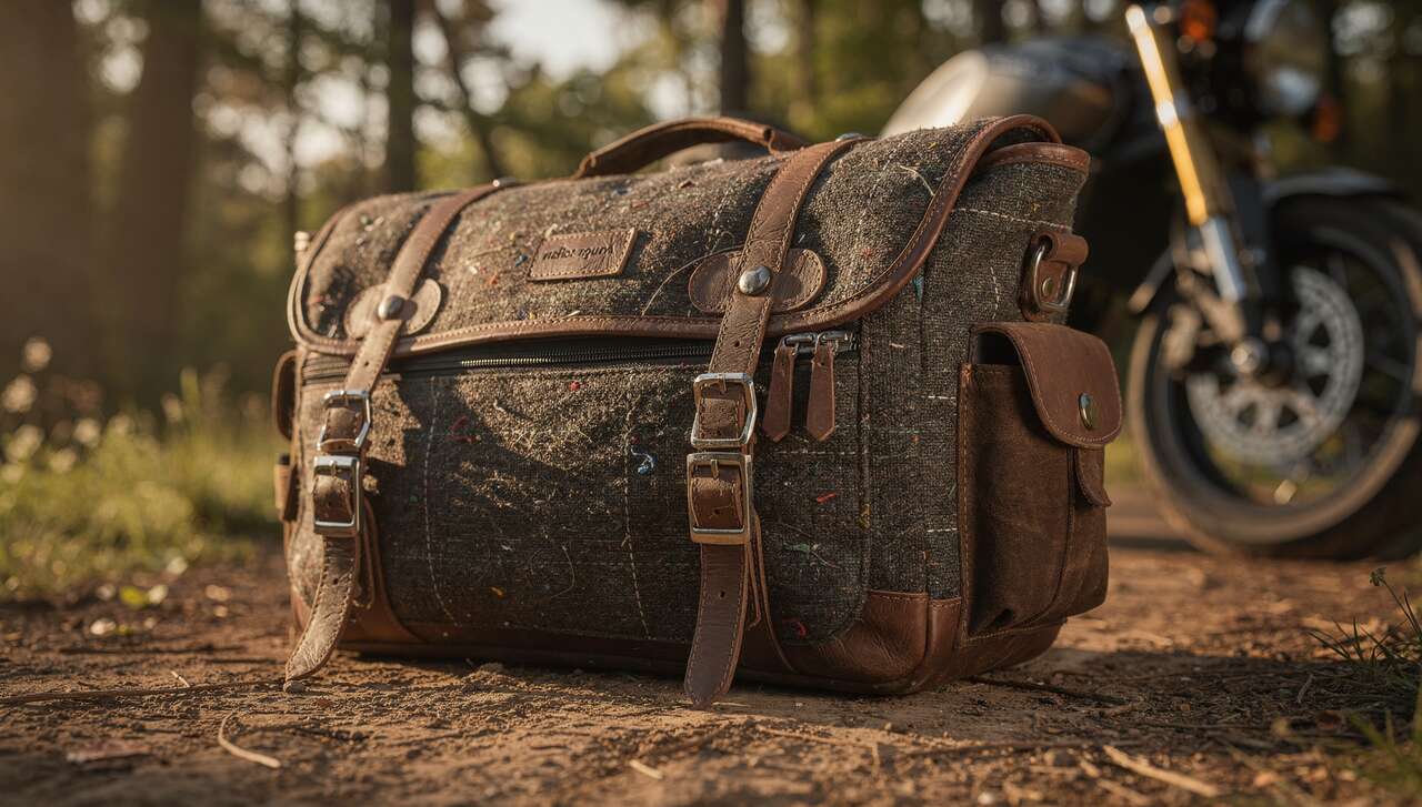 Matériaux durables pour bagages de motards