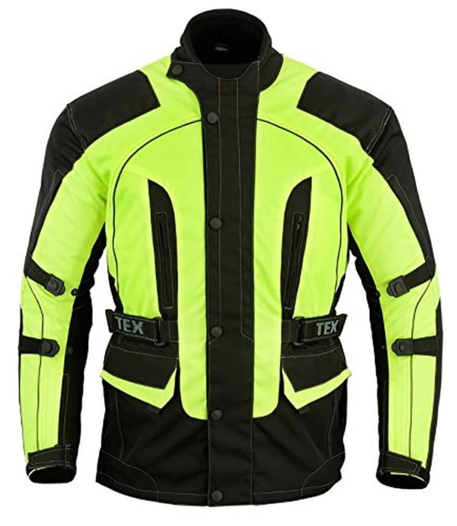 Test de la veste Texpeed haute visibilité pour motard