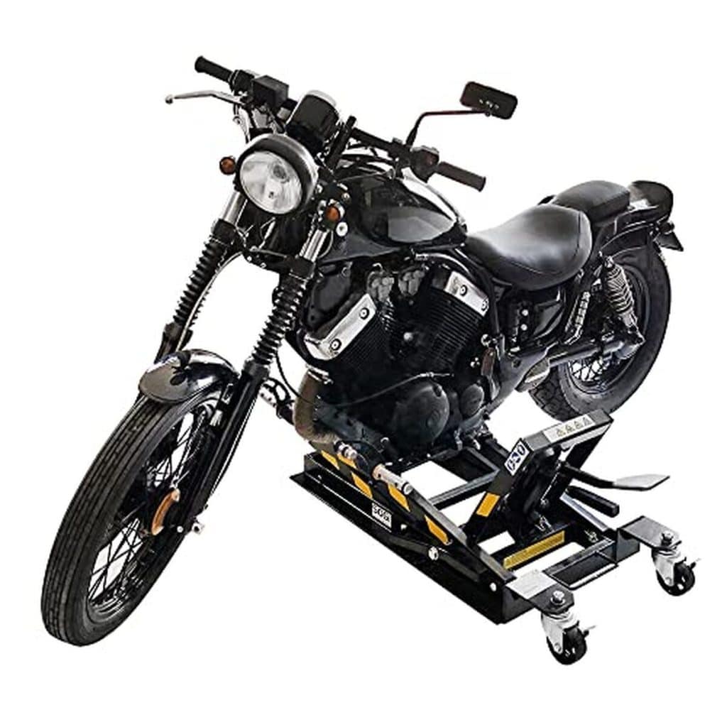 Test du Sogi SL-50 : pont élévateur pratique pour moto et quad