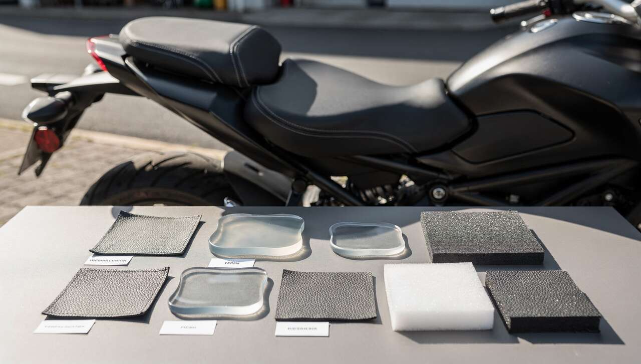Les matériaux incontournables pour choisir votre coussin moto idéal