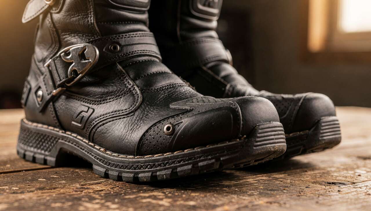 L'importance des chaussures de moto renforcées