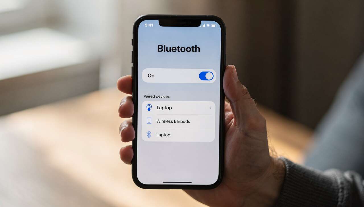 Activer le bluetooth sur votre téléphone