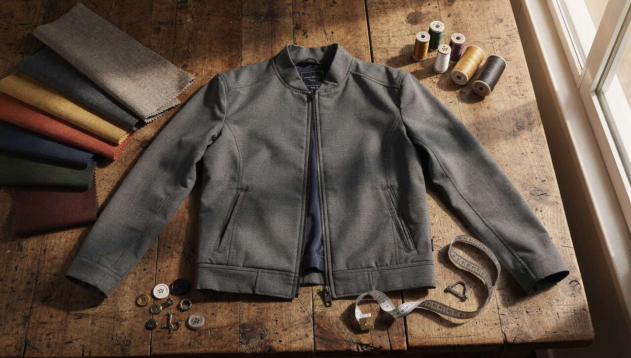 Choisir le modèle de blouson à personnaliser