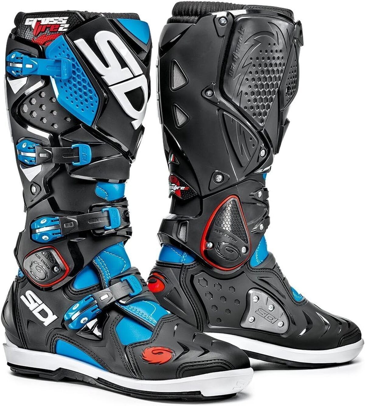 Test : bottes Sidi Crossfire 2 SRS bleu/noir