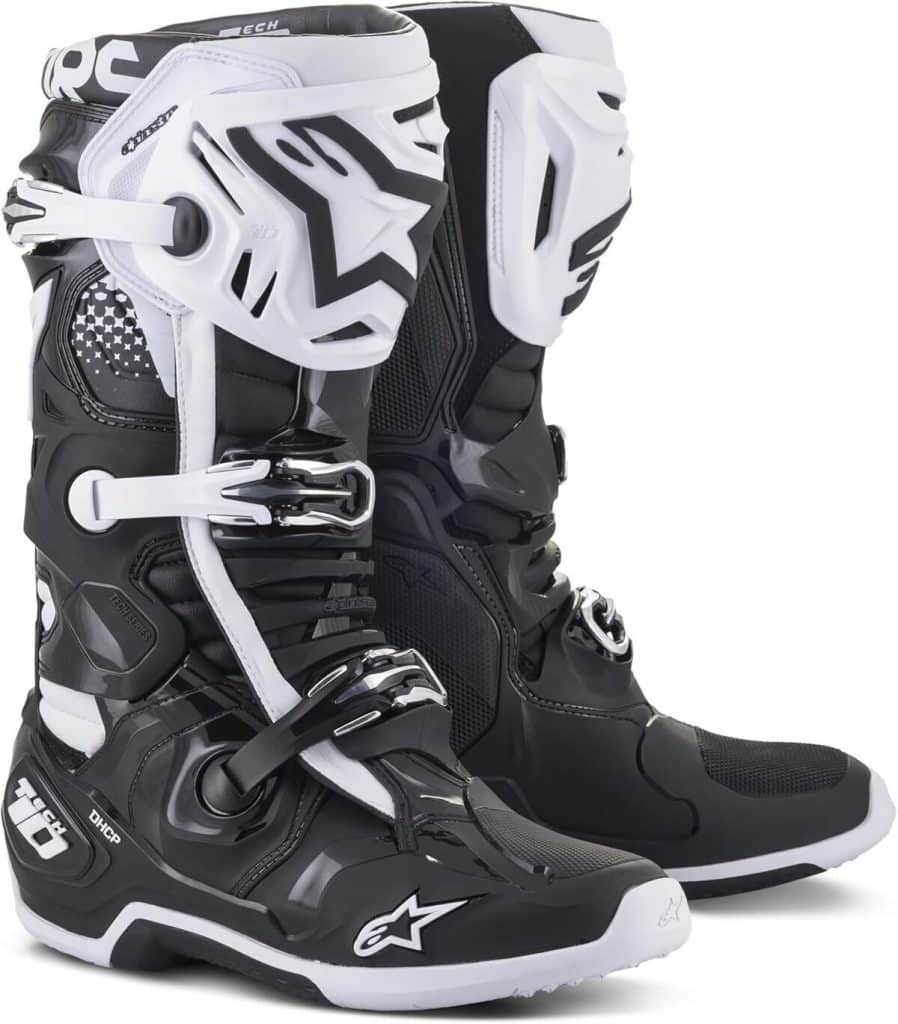 Test : bottes Tech 10 Alpinestars noir/blanc