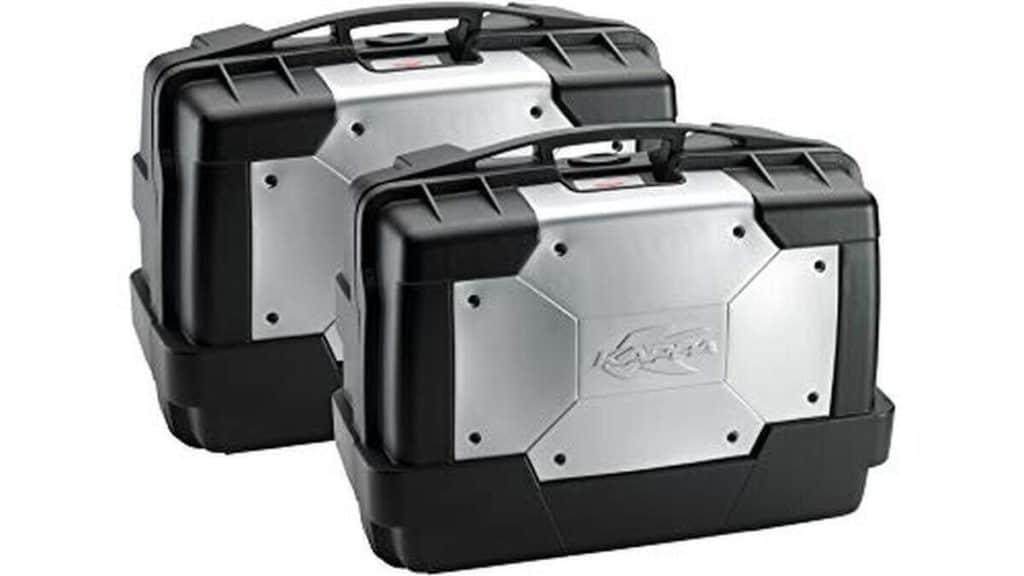 Test de la valise latérale Givi KGR33