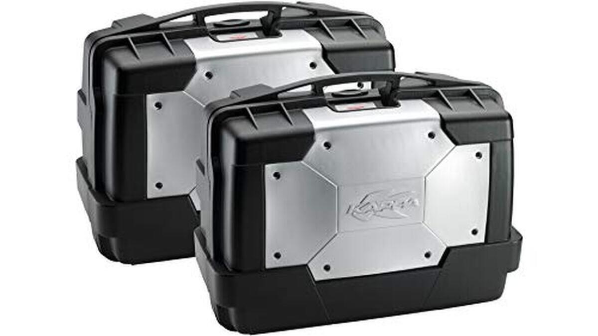 Test de la valise latérale Givi KGR33